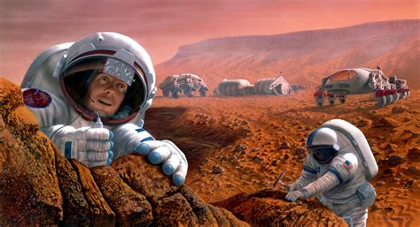 Astronauts Study Rocks on Mars – NASA Mars Exploration