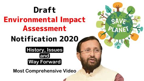 Draft Environmental Impact Assessment Notification 2020 EIA History