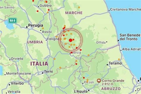 Terremoto In Centro Italia Epicentro Tra Visso E Ussita Mappe E Dati