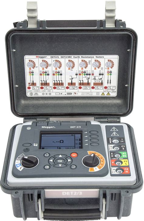 Buy Megger Det23 Pro Earth Tester Lg1p2 Earth Ground Meter Conrad