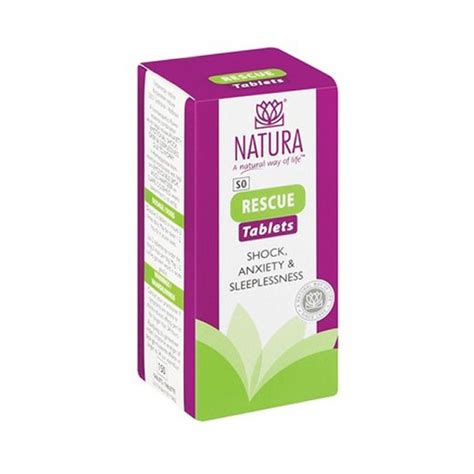 Natura Rescue Remedy 150 Tablets Za