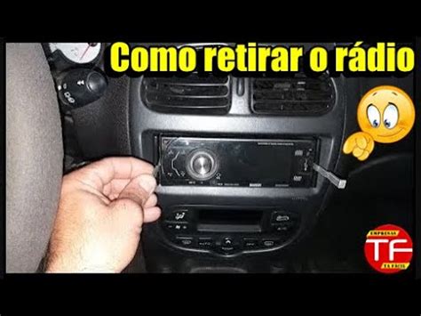 Como retirar o rádio no painel do carro YouTube