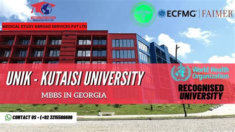 Mbbs Md In Unik Kutaisi University Study Mbbs In Georgia Medical