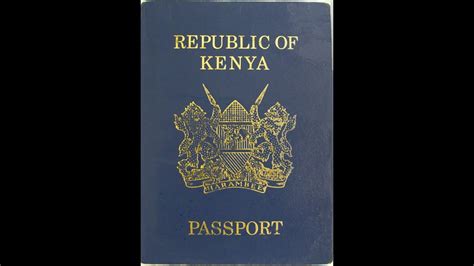 Kenya Immigration Application For Kenyan Passport Online At Ecitizen