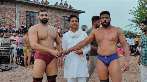 Major Dera Baba Nanak Vs Rinku Durgella Kushti Dangal Salalpur Near