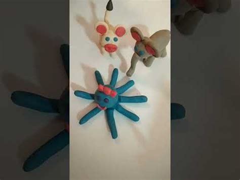 😀😀из пластилина- забавные животные🎵 - YouTube