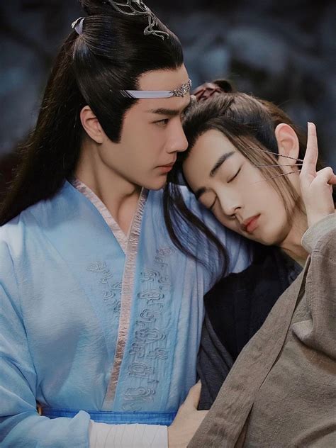 Xiao Zhan 肖战 Wang Yi Bo 王一博 The Untamed 魔道祖师之陈情令 Special Edition Cute gay couples Cute
