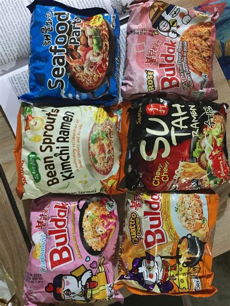Korean Ramyeon Hot Chicken Flavor Ramen Chicken Flavors Grocery Supermarket
