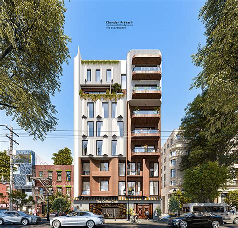 exterior hotel design  behance