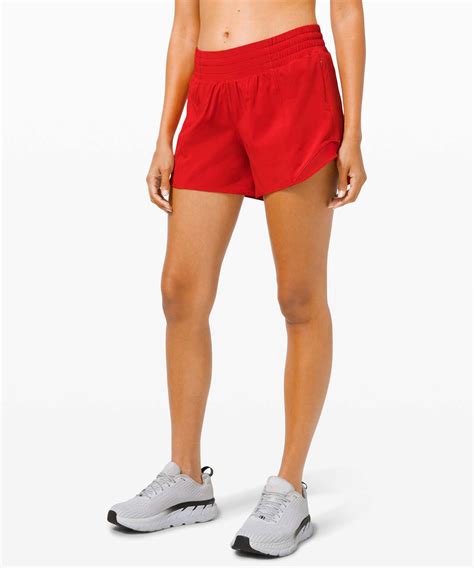 Lululemon Hotty Hot Short High Rise Long 4 Dark Red First Release Lulu Fanatics