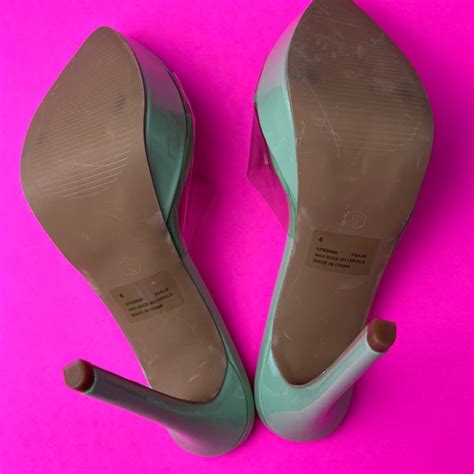 Cape Robbin Shoes Cape Robbin Womens Beautiful Psalm Slip On Naked Stiletto Heels Size