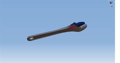 Adjustable Wrench Free D Model Cgtrader