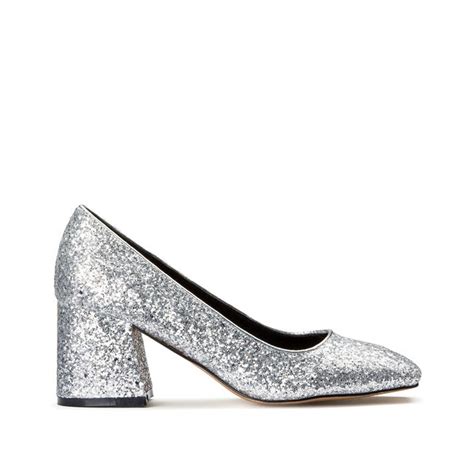 Туфли с пайетками на широком каблукеLa Redoute Collections купить в ...