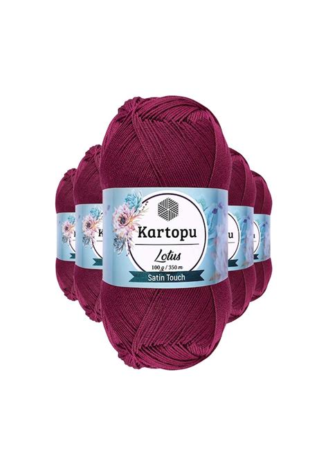 5 Adet Lotus Bikini Büstiyer Bluz Örgü İpi K747 Mürdüm Fiyatları ve Özellikleri