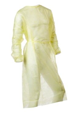 Fisherbrand 25 Gsm Disposable Isolation Gown Fisher Scientific