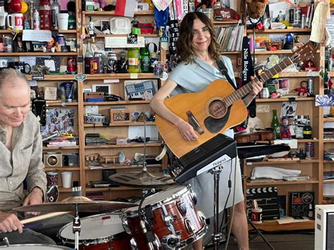 Pj Harvey Performs A Tiny Desk Concert Pj Harvey