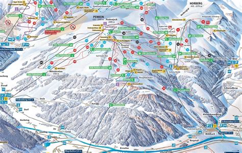 Mayrhofen Skiing And Snowboarding Mayrhofen Hippach Lifts Terrain Passes And Trail Maps