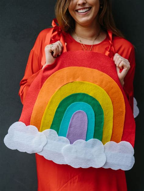 The Easiest DIY Halloween Costume for Friends: A Rainbow and The Sun ...