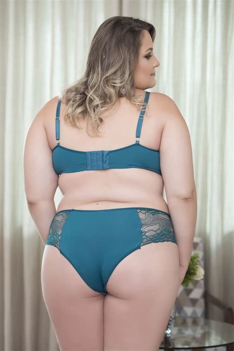 CONJUNTO PLUS SIZE TACTEL E RENDA NA ALÇA LeKah Lingerie Sinta todo o estilo e conforto das