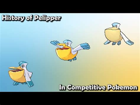 Pelipper Pokémon How To Catch Stats Moves Strength Weakness