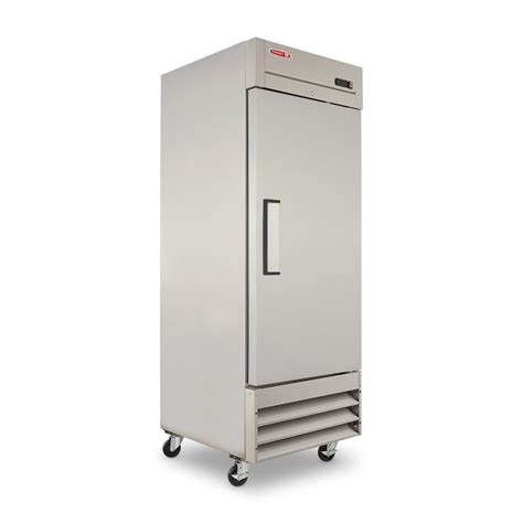 Products REFRIGERADOR VERTICAL PUERTA SÓLIDA 23 PIES ACERO INOXIDABLE