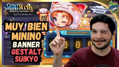 COMO TE FUE CON EL GATO DE LA FORTUNA Banner De GESTALT Y SUIKYO UNO