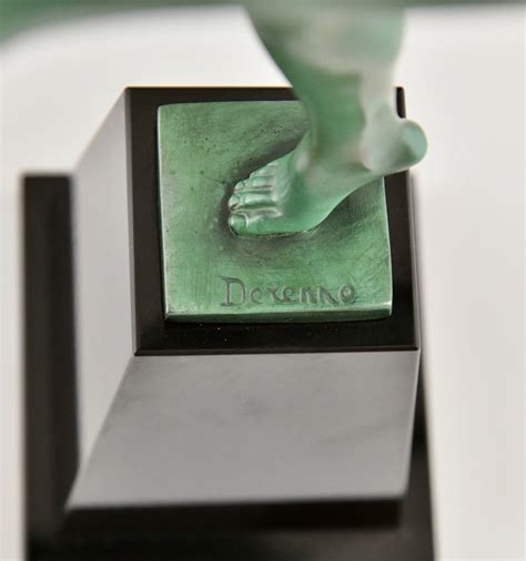 Art Deco sculpture nude disc dancer Danse Païenne H cm Deconamic