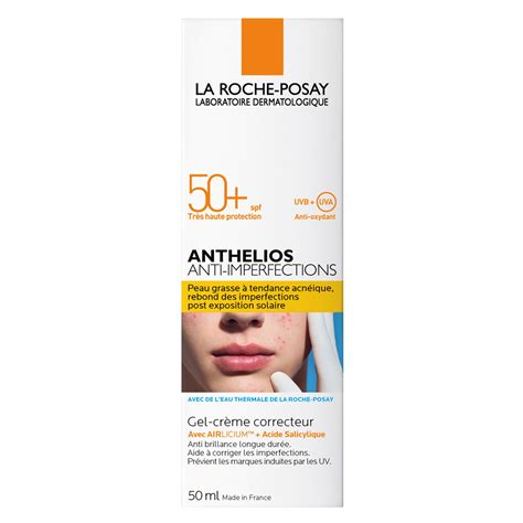 La Roche Posay Anthelios Crème Solaire Visage En Gel Crème Anti