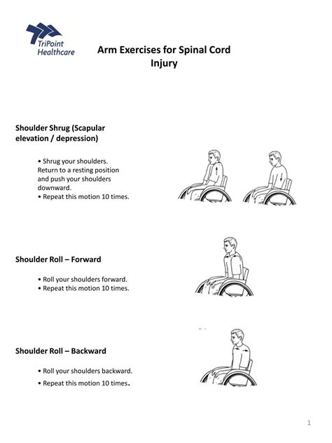 Cord Injury Physical Therapy Exercises