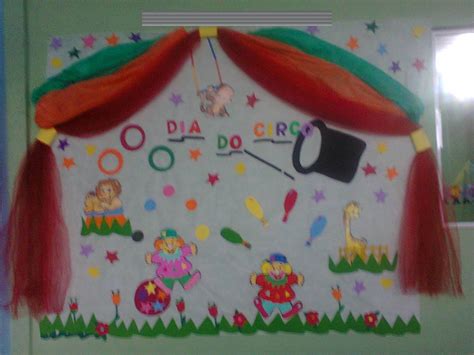 Mural De Circo Para Escola - 50 ideias de murais para o Dia do Circo - 27 de Março - Educação ...