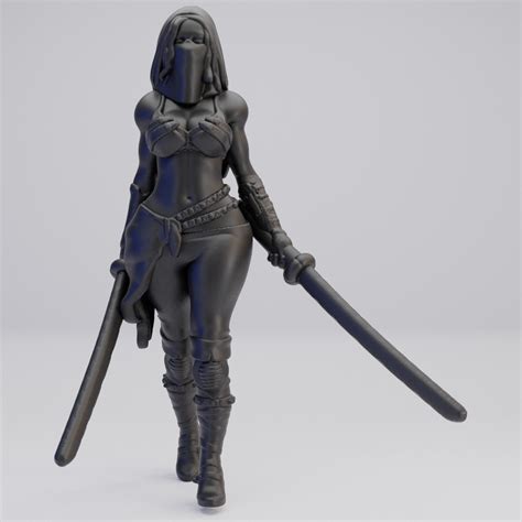 Hot Goblin 忍二刀流 ミニチュア ホットゴブリン TRPG 忍者 フィギュア