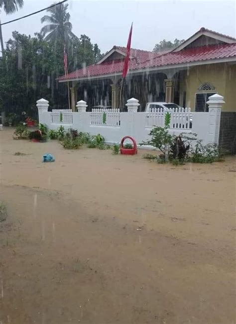 Banjir Kilat Dilapor Landa Felda Chiku 2 Gua Musang