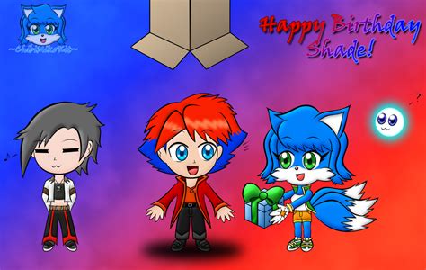 Happy Birthday Shade Colored Lineart Version By Chibimikokit On