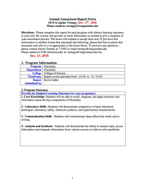 Fillable Online Oregonstate Ch Assessment Report Updated Mar Cp