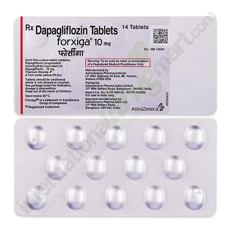 Buy Dapagliflozin 10mg Tablets Online At Discounted Price | IDM.