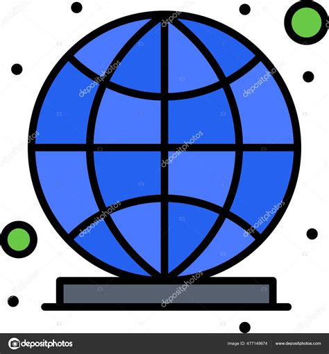 Connection Global Globe Icon Stock Vector by ©iconfinder 477149674