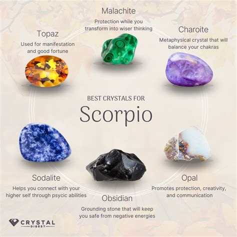 Best Crystals For Scorpio In Zodiac Stones Scorpio Crystal