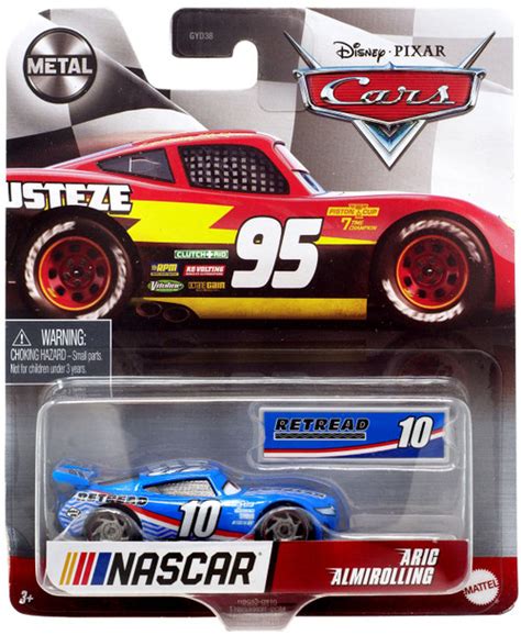 Disney Pixar Cars Cars 3 NASCAR Aric Almirolling 155 Diecast Car Mattel ...