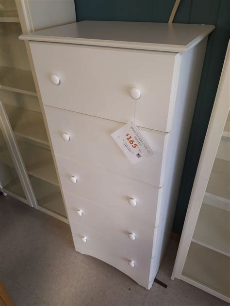 White Lingerie Chest Of Drawers Roth Brader Furniture