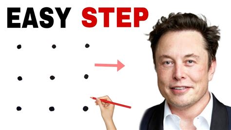 How To Draw Elon Musk Drawing Easy Elon Musk Drawing YouTube