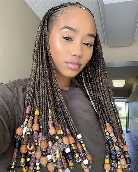 Braids With Beads Well All Be Wearing This Summer Stayglam