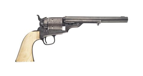 A RARE 44 RIMFIRE MODEL 1871 72 OPEN TOP SIX SHOT SINGLE ACTION