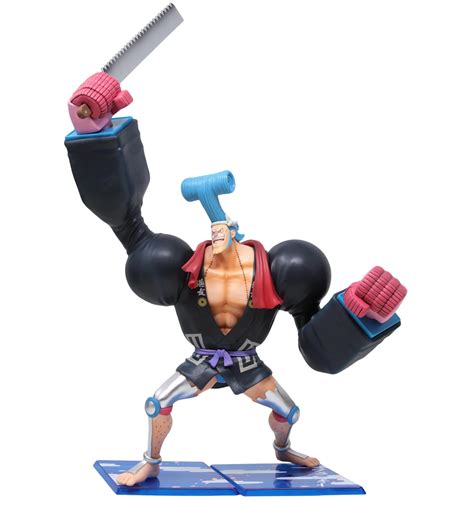 Bandai Figuarts Zero One Piece Franky Franosuke Action Figure Navy - US