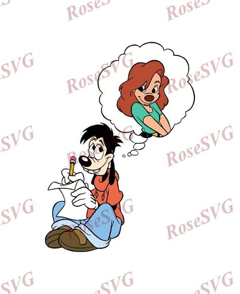 Max And Roxanne Goof Troop Svg Cut File