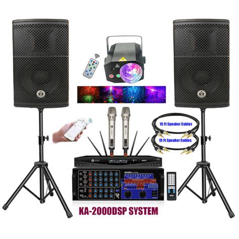 Singtronic Complete Professional 3000W Karaoke System