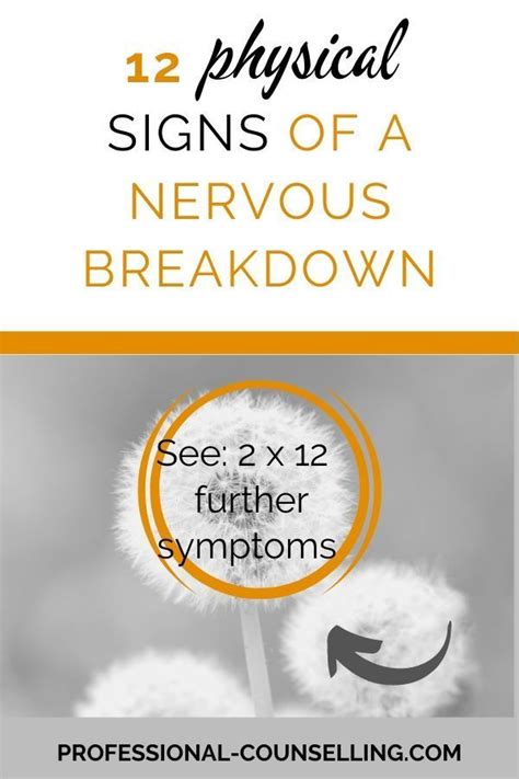 What Are The Signs And Symptoms Of A Nervous Breakdown Artofit