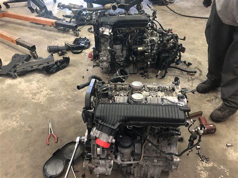 Volvo v50 T5 engine replacement. Thanks for no coolant level sensor on