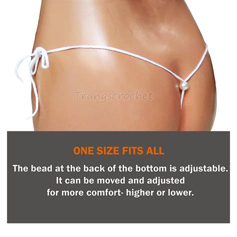 Crochet Extreme Micro G String Bikini Crotchless Bikini With Open Cup Bra By Trangscrochet Etsy