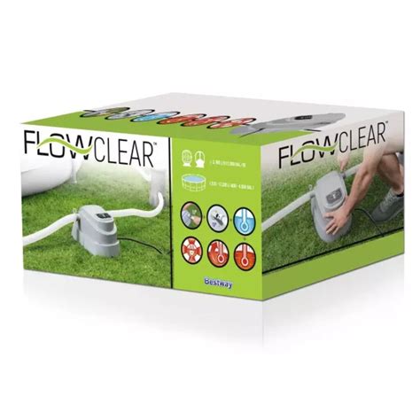 Водонагреватель для бассейна 3785 л/ч, к насосу, температура воды 40°C ...