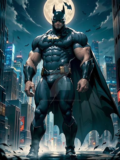 Batman Ai Art By Yuliang Wu By Yuliangwuartgallery On Deviantart